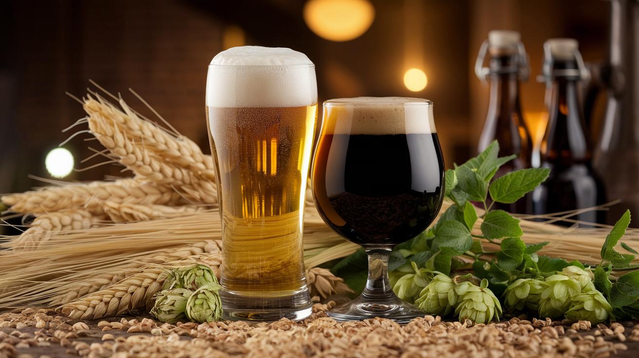 Różnice między piwem jasnym a ciemnym